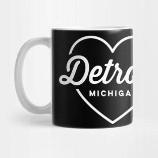 Detroit Michigan Love Mug